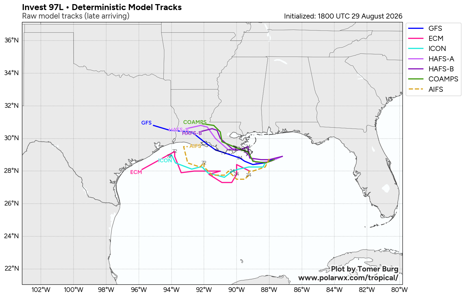 Tracking 97L 